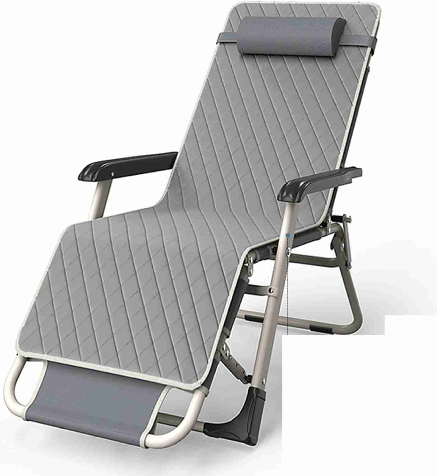 リクライニングチェア 折畳 一人掛け オットマン一体型 折りたたみベッド ラウンジチェア リラックスチェア リクライニングベッド 背付 バルコニー 日光浴 屋外用 昼休み 昼寝 残業 コンパクト収納