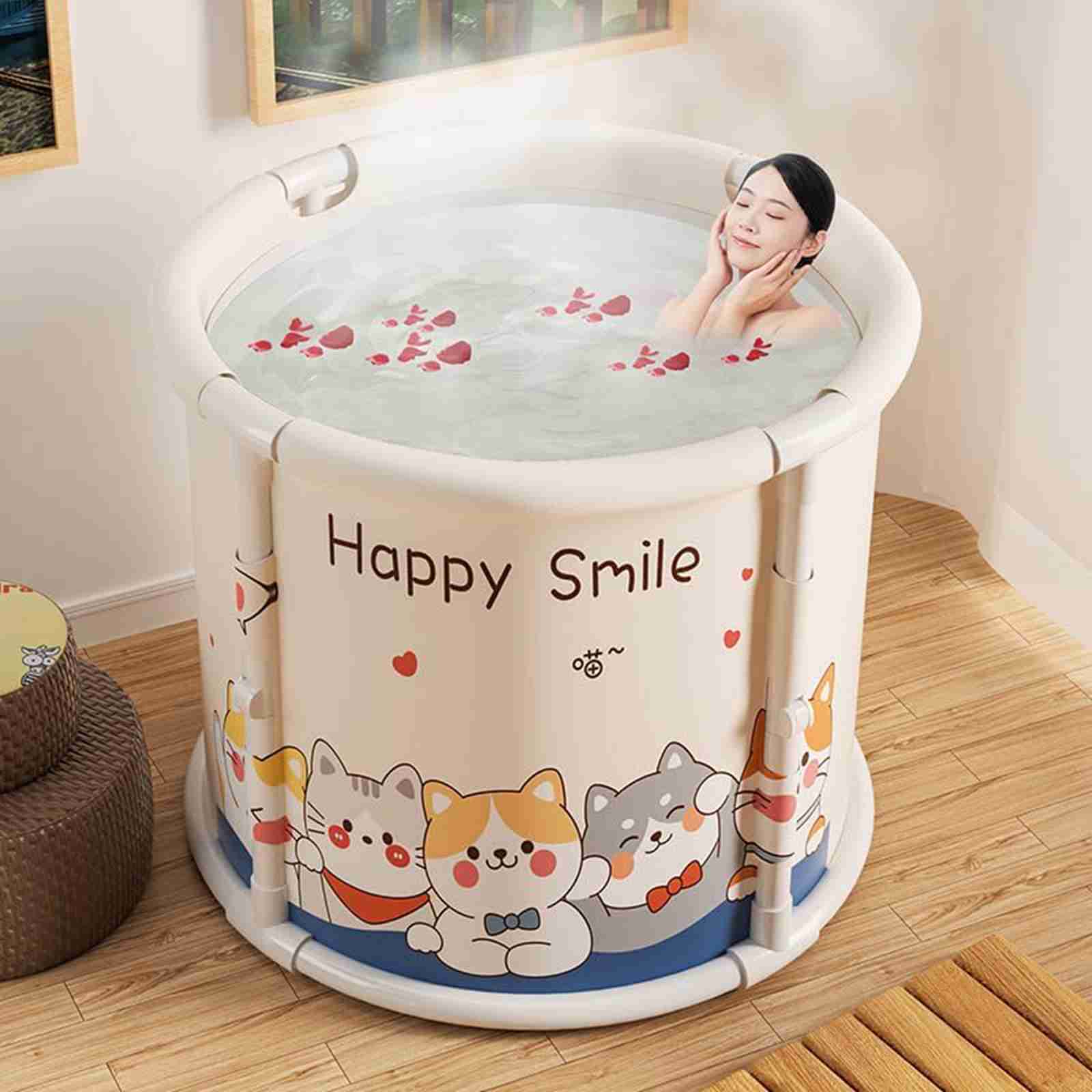 ポータブルバスタブ 折りたたみ 折りたたみ浴槽 ポータブル浴槽 お風呂 水風呂 大人の子供SPA 持運び便..