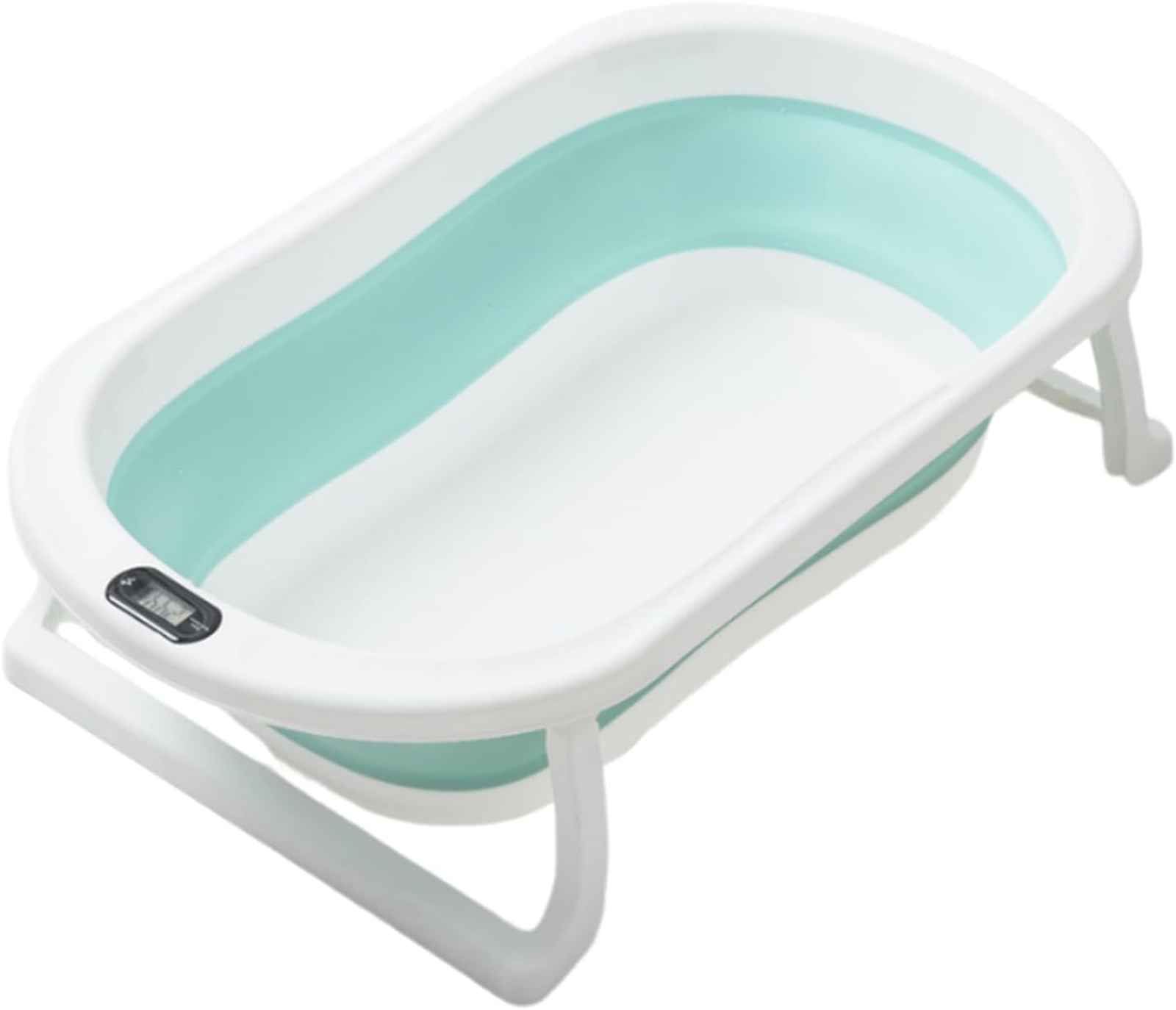 ベビーバス 折りたたみ 湯温計付 滑り止め 赤ちゃん用 子供用風呂 赤ちゃん浴槽 ベビー用浴槽 赤ちゃん..