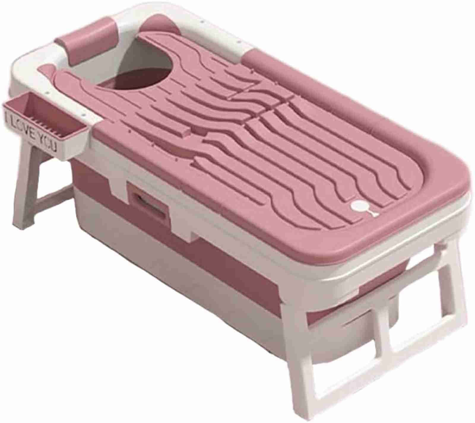 折り畳み浴槽 簡易浴槽 折りたたみバスタブ バスタブ お風呂 浴槽 多機能 滑り止め 保温蓋つき 持ち運..