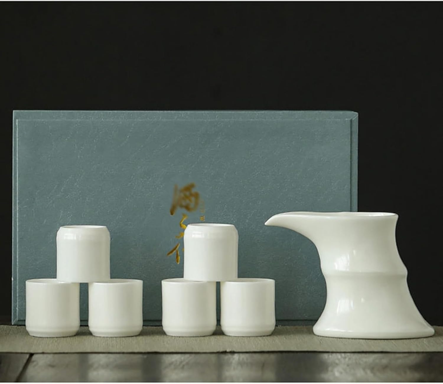 酒器セット 陶器 徳利 とっくり おちょこ セット ボトル 酒盃 清酒 竹柄 お猪口 プノンペン 徳利1個 ぐ..