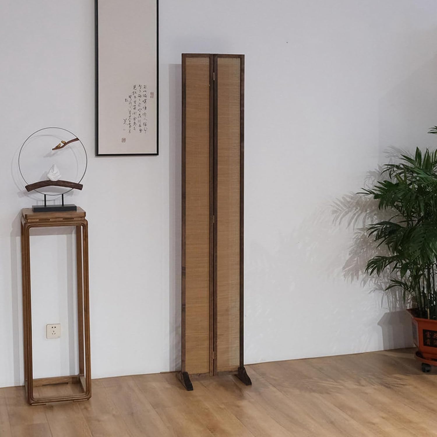 衝立 2連 170*40*2 完成品 高さ170/180 スクリーン 屏風 ついたて 和風 パーティシ...