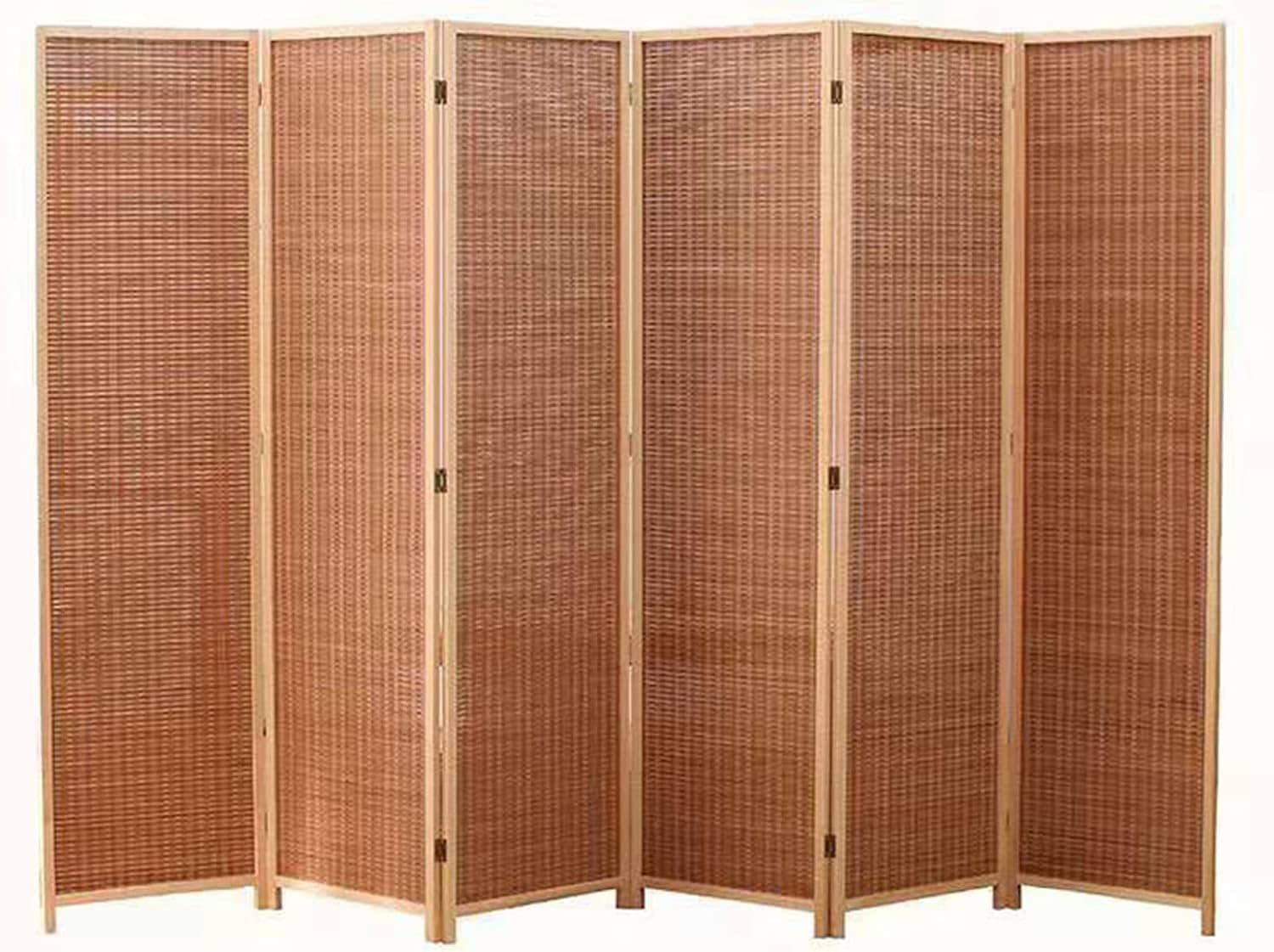 パーテーション 竹編み 高め 間仕切り 高さ150/170/180cm 軽量 180*50*4 プライバシースクリーン 自立 おしゃれ 収納 風通し ハイタイプ 4連 屋内 和風 洋風 和室 寝室 折