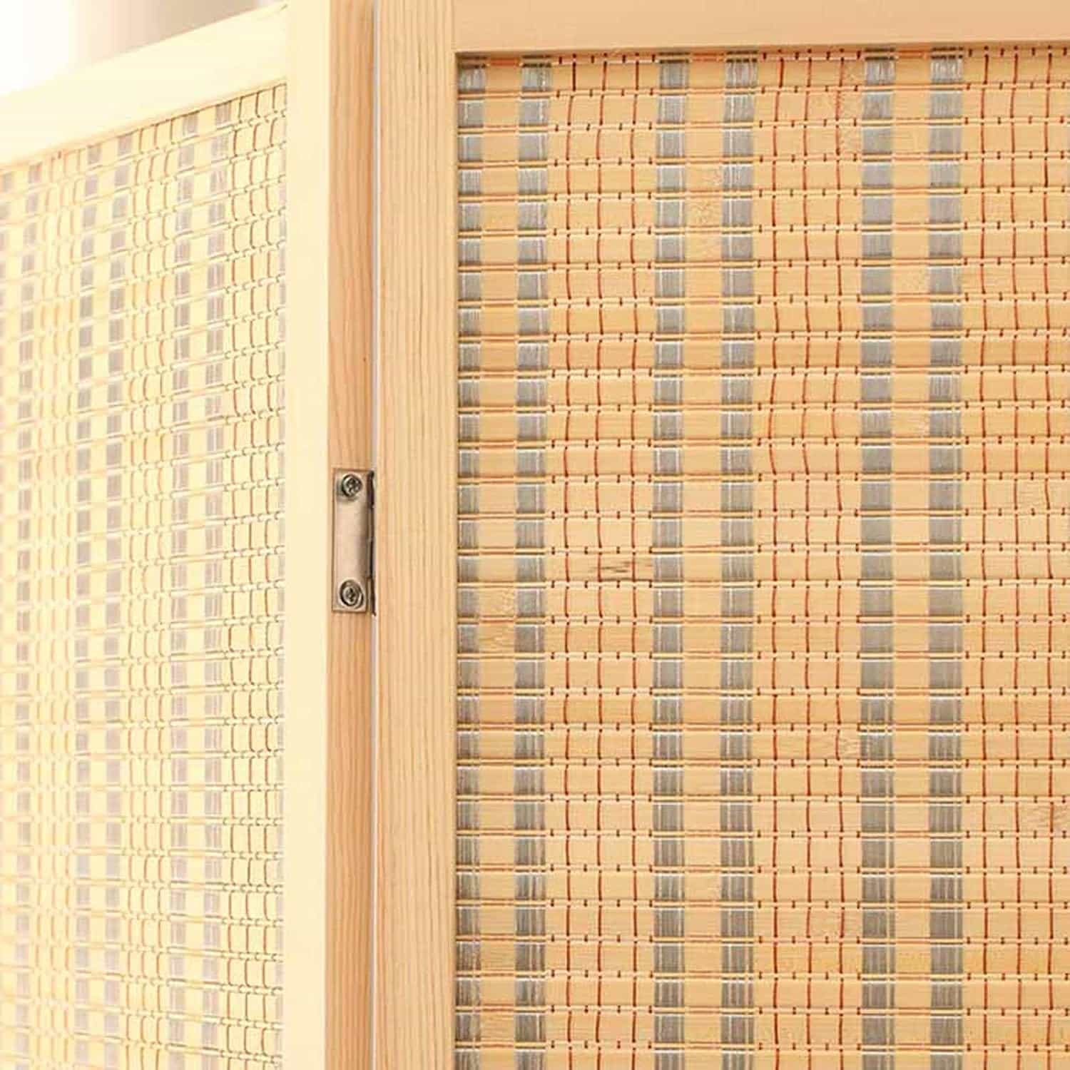 Funny Life 楽天市場店のパーテーション 間仕切り 4連 高さ150/170/180cm 170*50*4 軽量 タイプ1 衝立 折りたたみ 目隠し 区切り コンパクト収納 組立不要 おしゃれ在宅勤務 オフィス 飲食店 お風呂｜アングル3