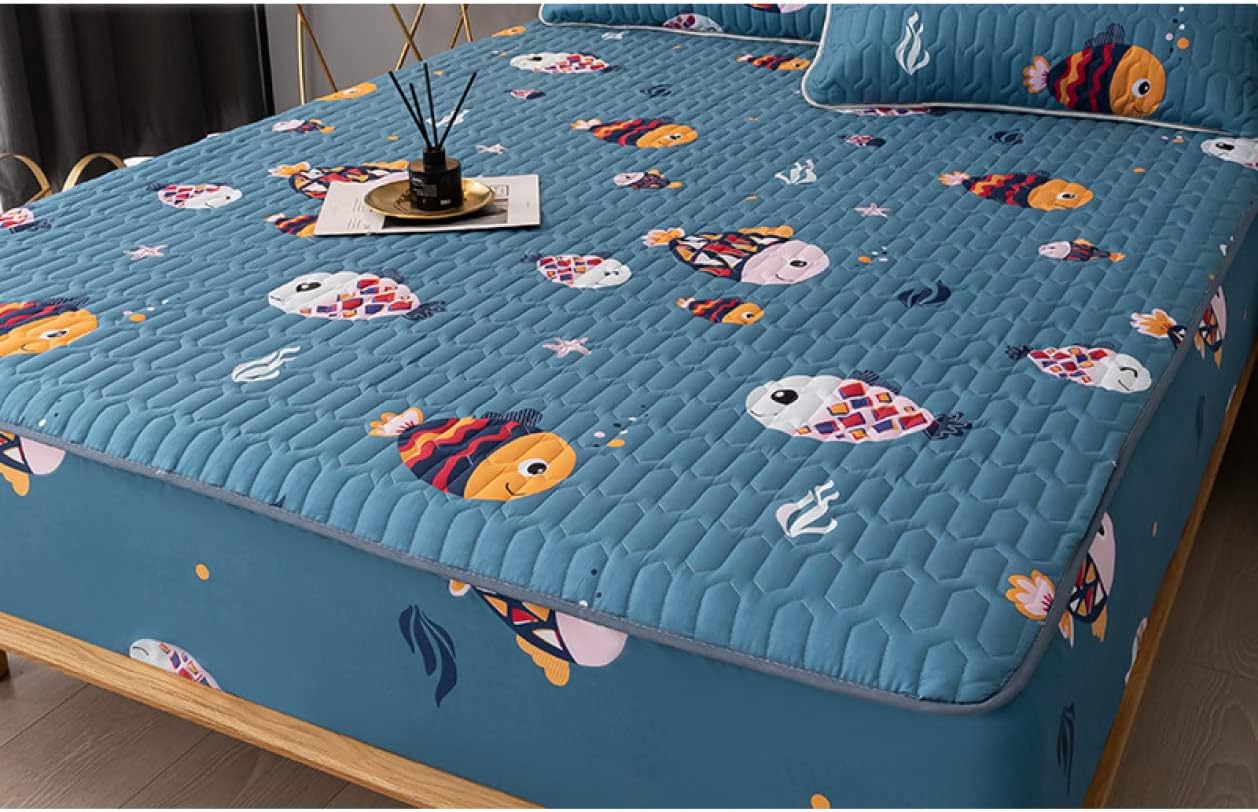 シーツパッド セミシングル ベッドパッド シンプル 丸洗いOK 春夏秋 シングル 静電気対策 着脱簡単 カ..