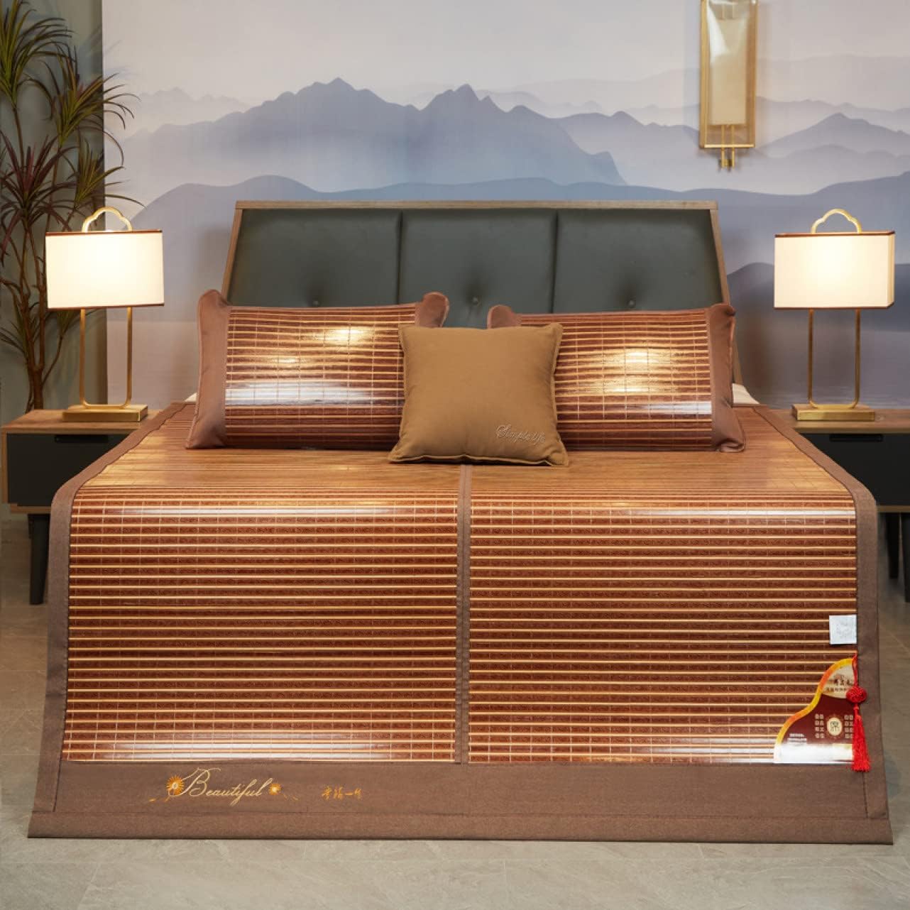 竹シーツ ダブル 150*195 敷きパッド 快適 竹 ダブルサイズ 接触冷感 冷感 敷パッド 敷きパッド 涼しい..