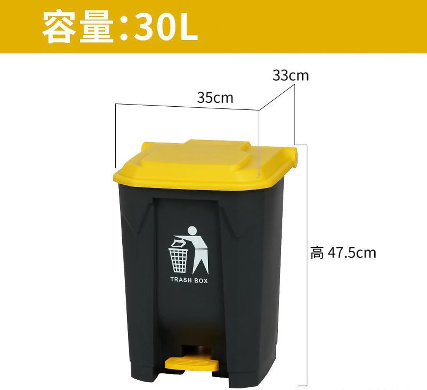 ごみ箱 ふた付き おしゃれ スリム リビング カウンター下 50L 新生活 シンプル ペダル グレイ ゴミ箱 ごみ箱 新生活 ゴミ箱 キッチン カウンター 下 モノトーン 抗菌 インテリア キッチン [2]