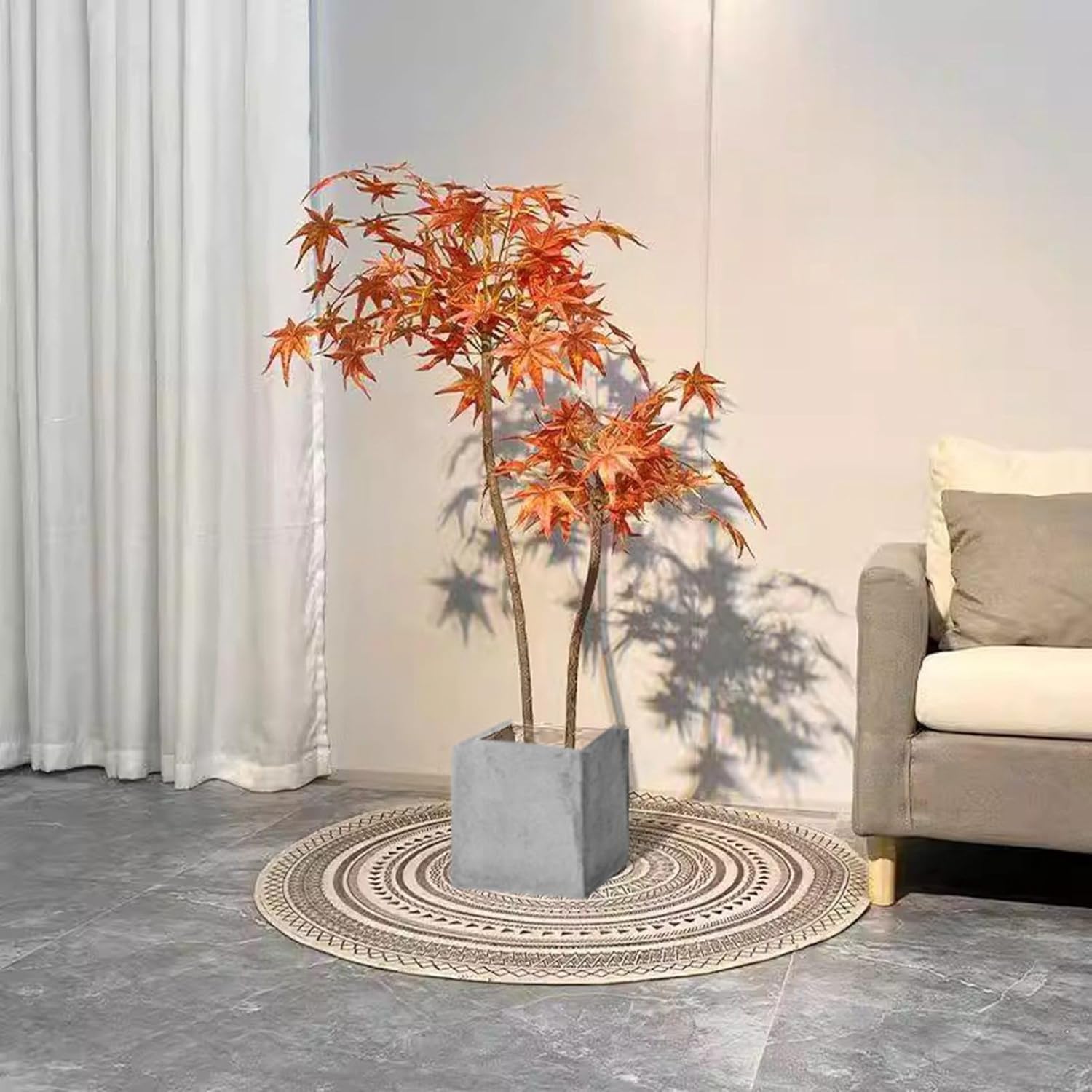 人工観葉植物 リアル もみじ モミジ インテリアグリーン本物そっくり インテリアグリーン フェイクグリ..