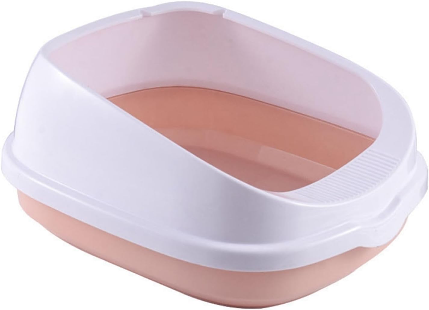 猫用トイレ本体 大きい 40*33.5*17cm 猫トイレ スコップ付き 大きめ 防止 丸洗い可能 耐久性 砂の飛び..