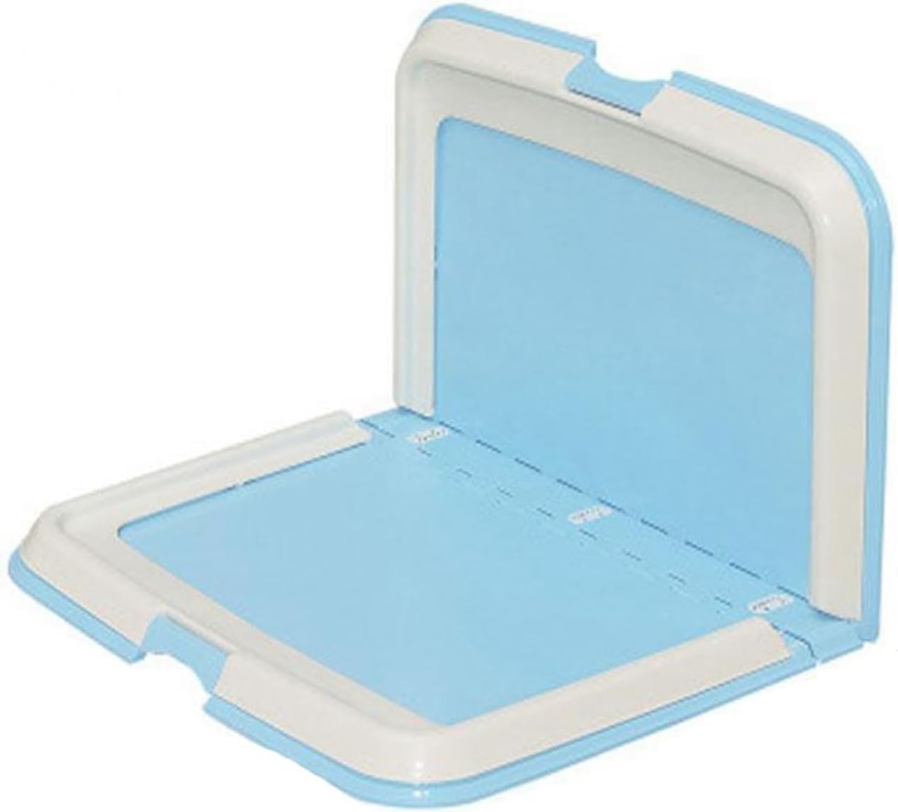 大きいサイズ 折畳 犬用トイレ ポータブル グリッド乾燥足 尿柱 壁プレート 付き飛散防止 ペットトレー しつけ 保護掃除が簡単 犬トレーニングパッド 分解式 取付簡単 ペットトレー 樹脂