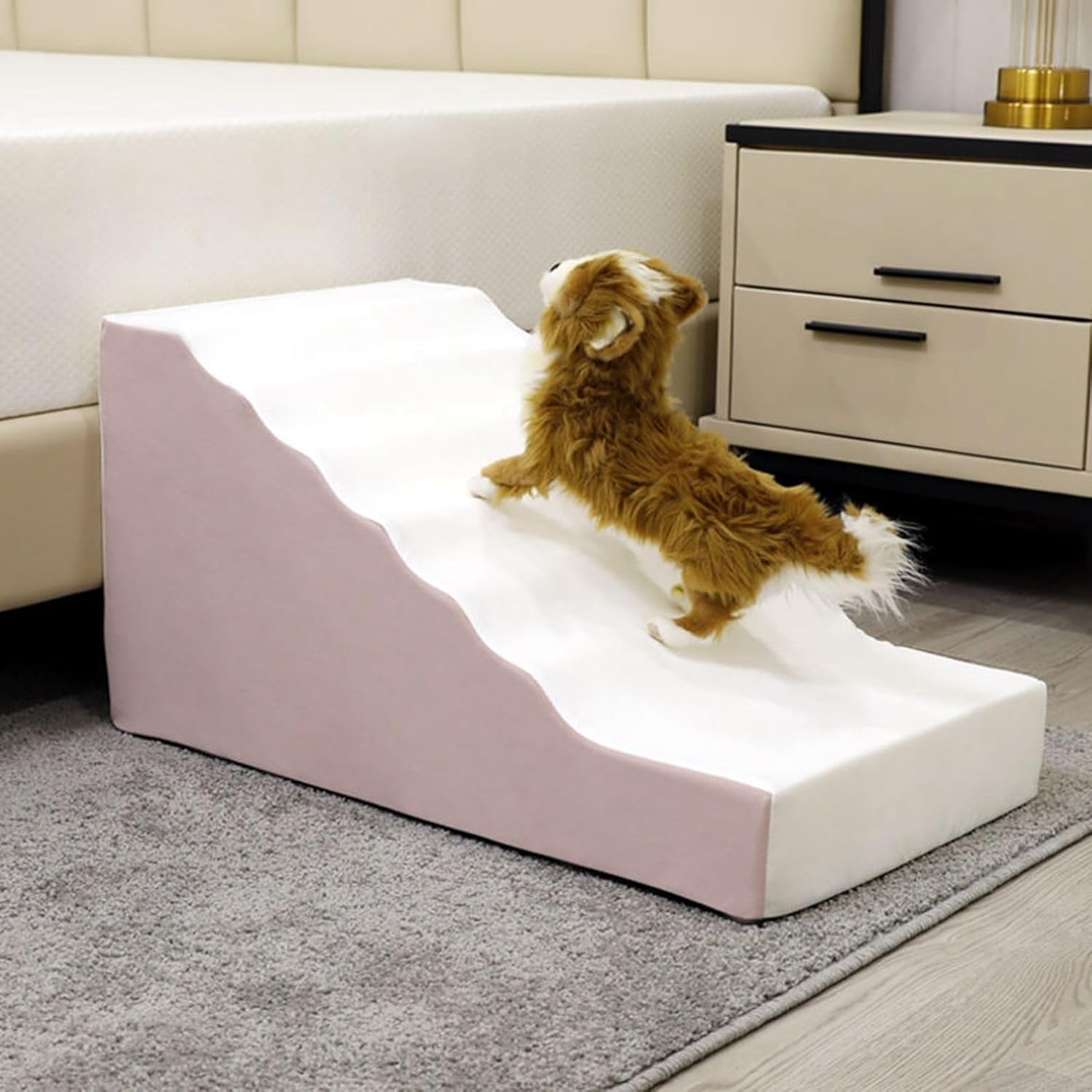 ペットステップ 猫 犬用踏み台 ペット階段 犬用ステップ ドッグステップ 犬 階段 ペット用品 犬用スロ..