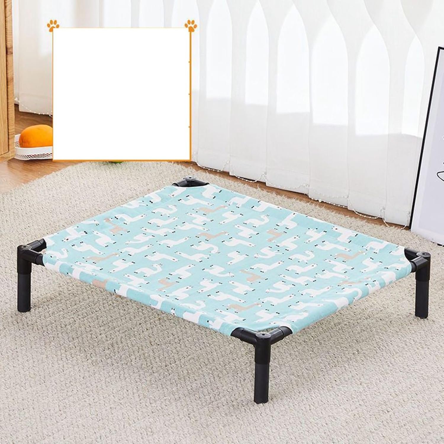 高架式犬用ベッド 犬用 脚付き コット キャンプベッド 屋外犬用ベッド 高架式冷却ペット 用ベッドペッ..