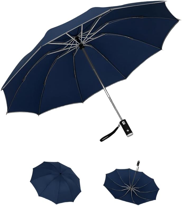 逆転傘 ワンタッチ 自動開閉遮熱 直径105cm 逆折り式傘 長傘 日焼け防止 耐風 撥水 梅雨対策 UVカット ..