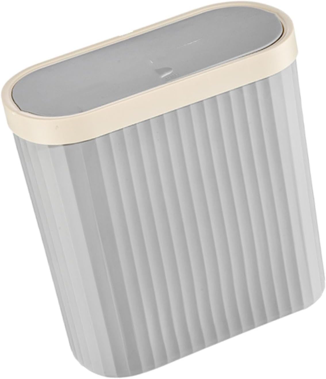 キッチンゴミ箱ゴミ箱大容量蓋付きスリムゴミ箱バスルームゴミ箱家庭用寝室オフィスリビングルーム gre..