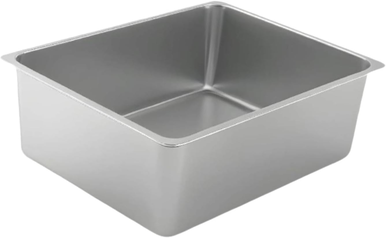 ステンレス鋼のごみ箱キティリッターパンハイサイドインドアトレイトレイ