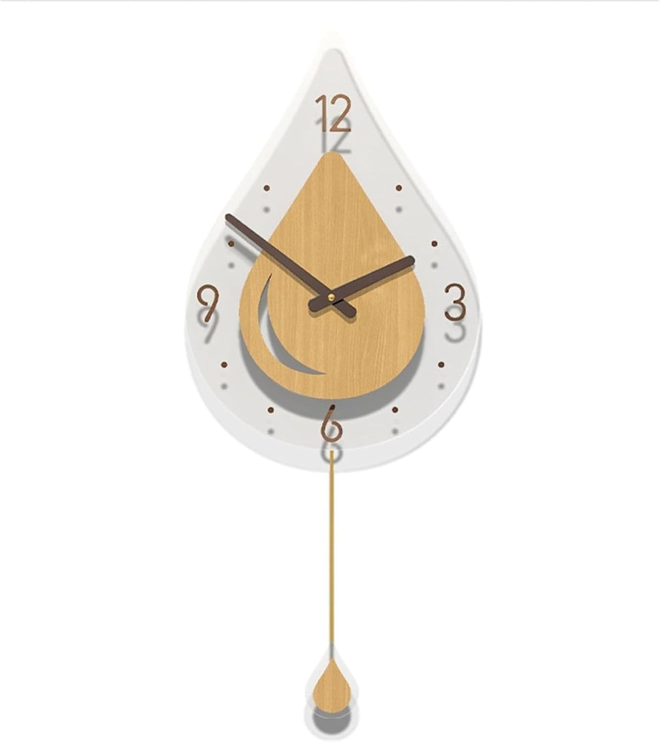 壁掛け時計 掛け時計 壁掛け時計 木製 壁掛け 北欧 おしゃれ インテリア 大数字 見やすい 自宅 寝室 部屋飾り 贈り物 無騒音 部屋装飾 シンプルでおしゃれな時計 クォーツ時計外時計