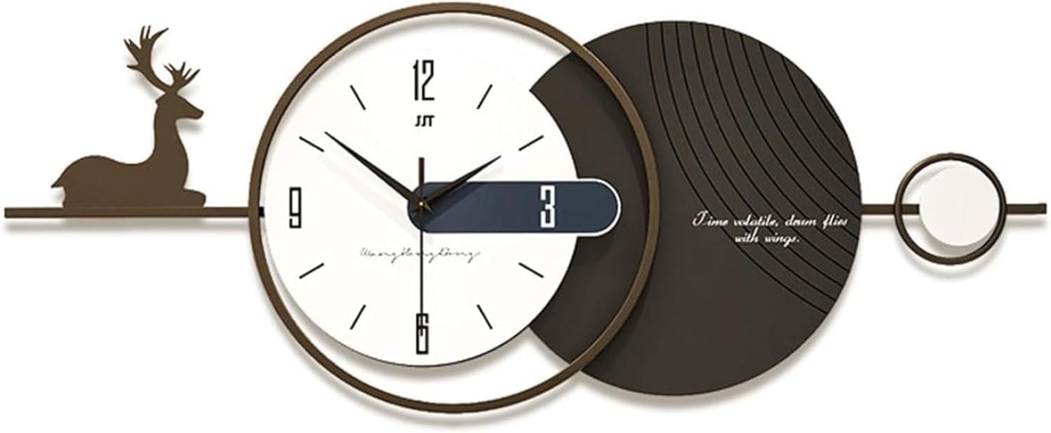 壁掛け時計 掛け時計 掛け時計 北欧,壁掛け時計 静音,壁時計,壁掛け時計 おしゃれ, モダン ベッドルーム リビング ルーム オフィス ルーム デコレーション ギフト 無騒音 部屋装飾 シンプルでお(3)