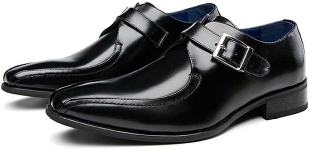 ビジネスシューズ 革靴 メンズ ウォーキング ローファー 本革調 大きいサイズ 紐なし スリッポン スワールモカ 抗菌 防臭 履きやすい ドレスシューズ おしゃれ 脚長 ポインテッドトゥ 紳士靴 モン