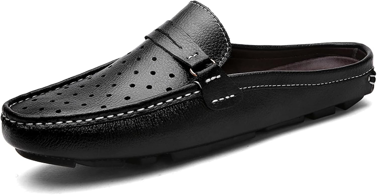 ビジネス スリッパ 革靴 サンダル クロッグ サンダル メンズ サボサンダル オフィス かかとなし 軽量 ローファー ドライビングシューズ モカシン スリッポン 大きいサイズ カジュアル メンズ シュ