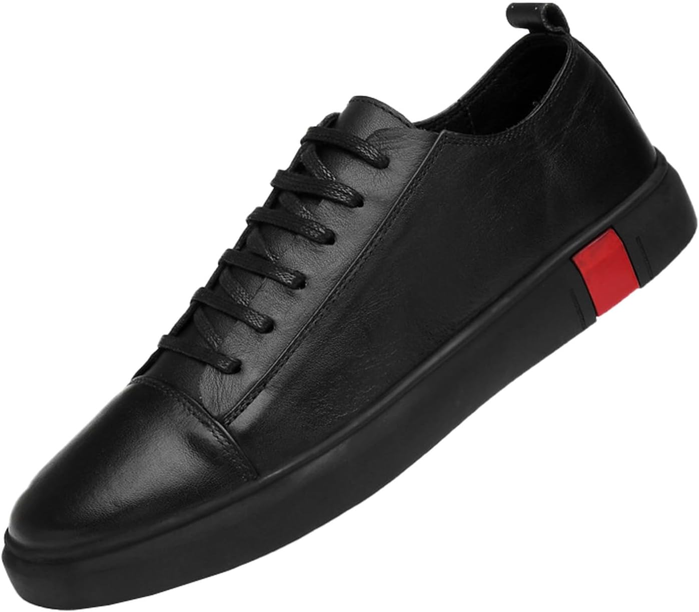 白の靴 メンズ カジュアルシューズ 25.5cm スニーカー デッキシューズ メンズシューズ オールシーズン 男の靴 ウォーキングシューズ フラット 黒 革靴 おしゃれ 軽量 蒸れない 滑りにくい か