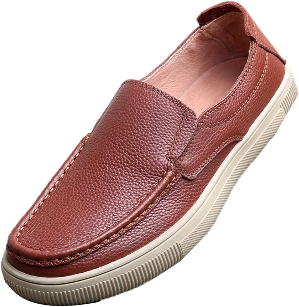 スリッポン ドライビングシューズ メンズ 25.5cm ローファー 革靴 黒 オシャレ 男性用 ローカット 通気 消臭 防滑 ウォーキング モカシン ブラウン シューズ カジュアルシューズ 履きやすい