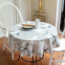 テーブルクロス ビニール PVC 撥水 はっ水 防水 防油 138*220cm 耐熱 耐久 滑り止め 長方形 防水 円形 おしゃれ 爽やか スタイル7 北欧 テ...