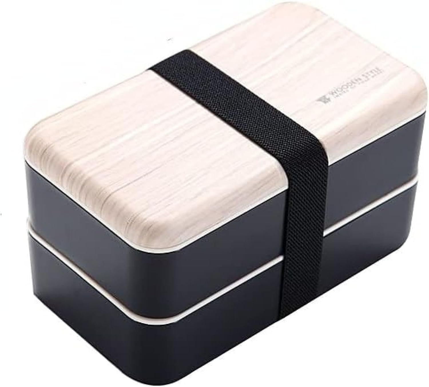 弁当箱スリム2段漏れ防止ポータブル...