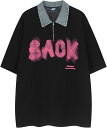 ポロシャツ Tシャツ メンズ レディース 半袖 春夏 デニム折り襟 カジュアルシャツ ゆったり 無地 薄手 軽量 速乾吸汗 通気 快適 形態安定 コーデ万能 ヒ...