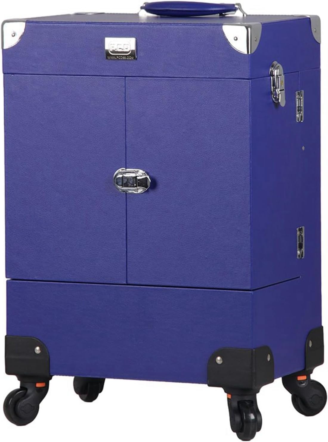 メイクキャリーケース 大容量 業務用化粧ケース キャスター付き 鏡付き キャリーボックス プロ仕様 仕..