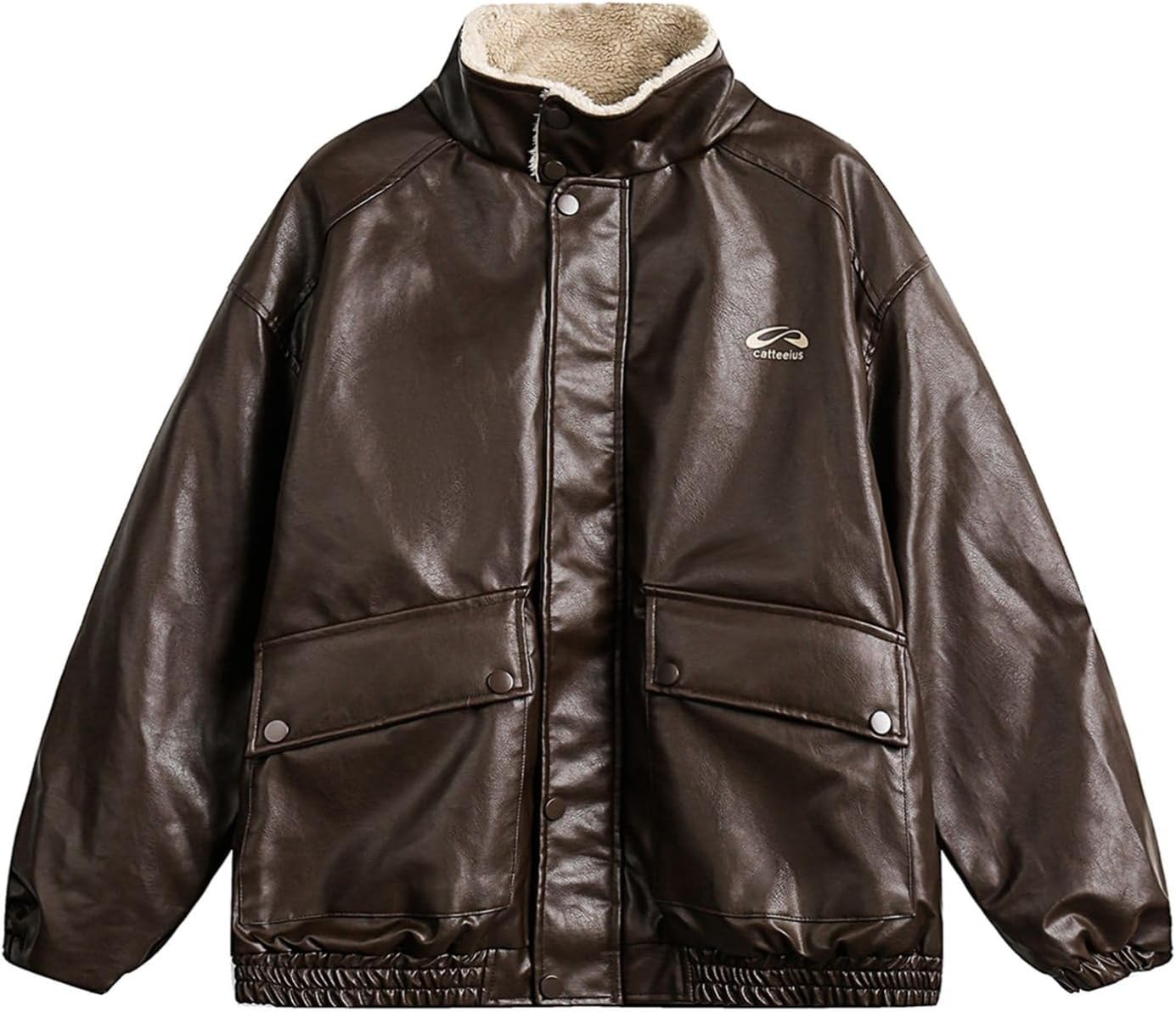 レザージャケットメンズPUレザーラ...