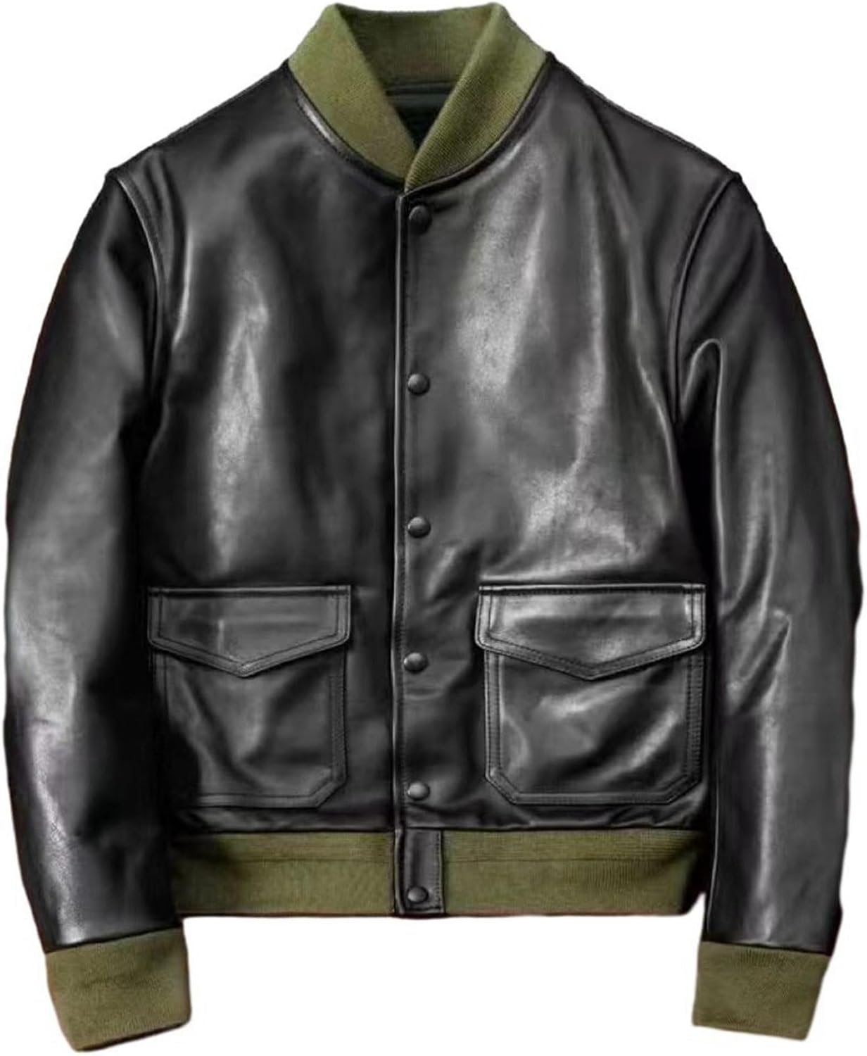 レザージャケット大きいm-4xlメ...