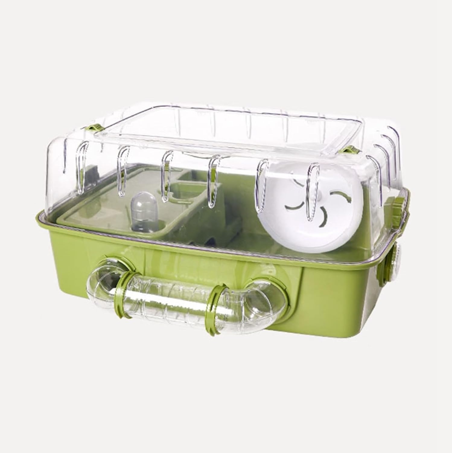 ハムスターケージ 小動物用ケージ 透明 アクリル DIY可能 ABS製 ハムスターハウス 可愛い 大きい トン..