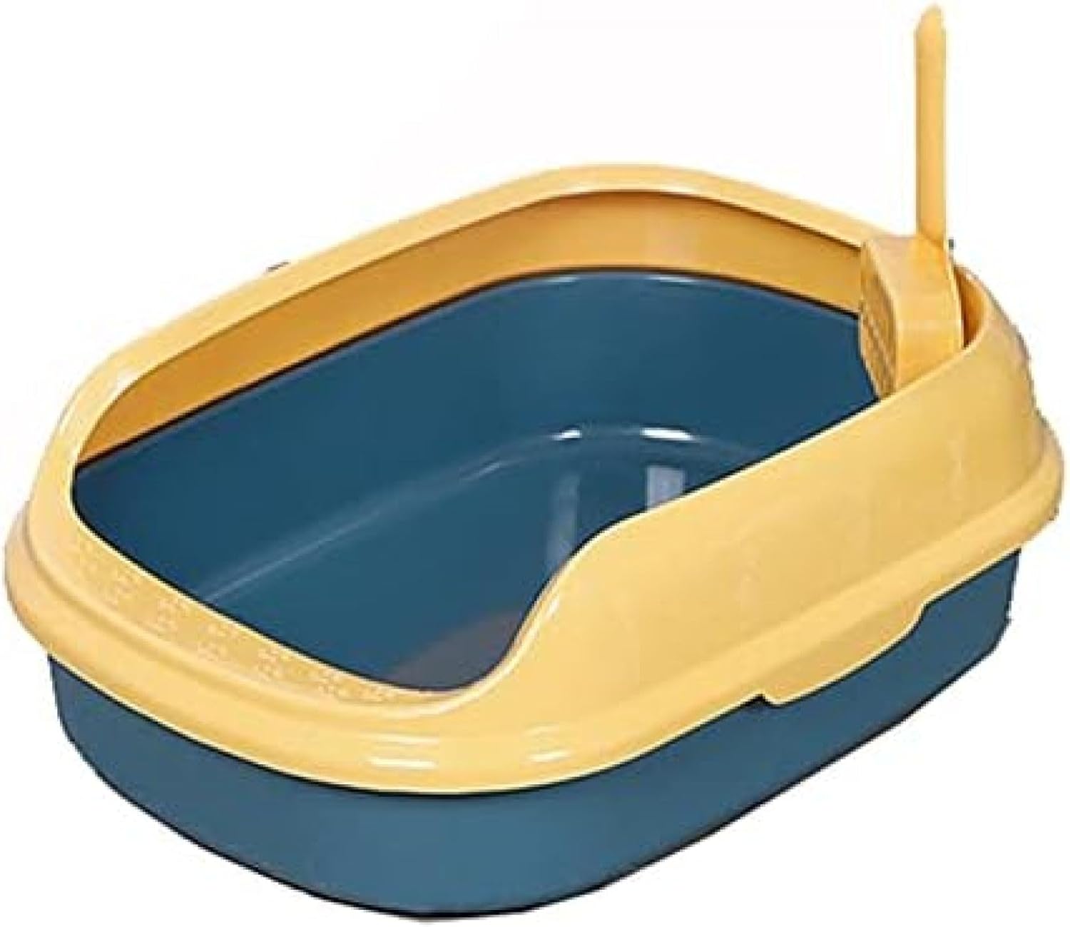 猫用トイレ本体 掃除＆スーペリアハイエンのための粘着性のない大きなゴミ箱のペットセーフな棒のコー..