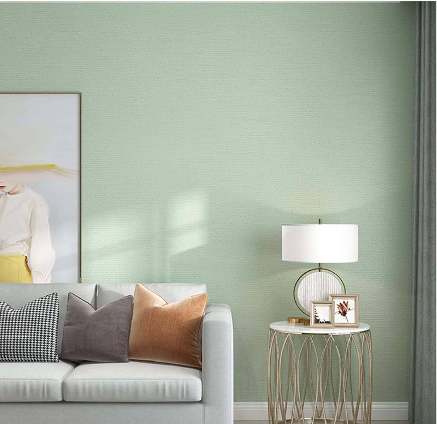 壁紙シール はがせる 壁紙 無地 おしゃれ 長さ10m 幅60cm 厚手 はってはがせる 壁紙 のり付き リメイクシート 貼りやすい 初心者OK 60cm*5m 簡単リフォーム 賃貸 模様替え 壁紙の