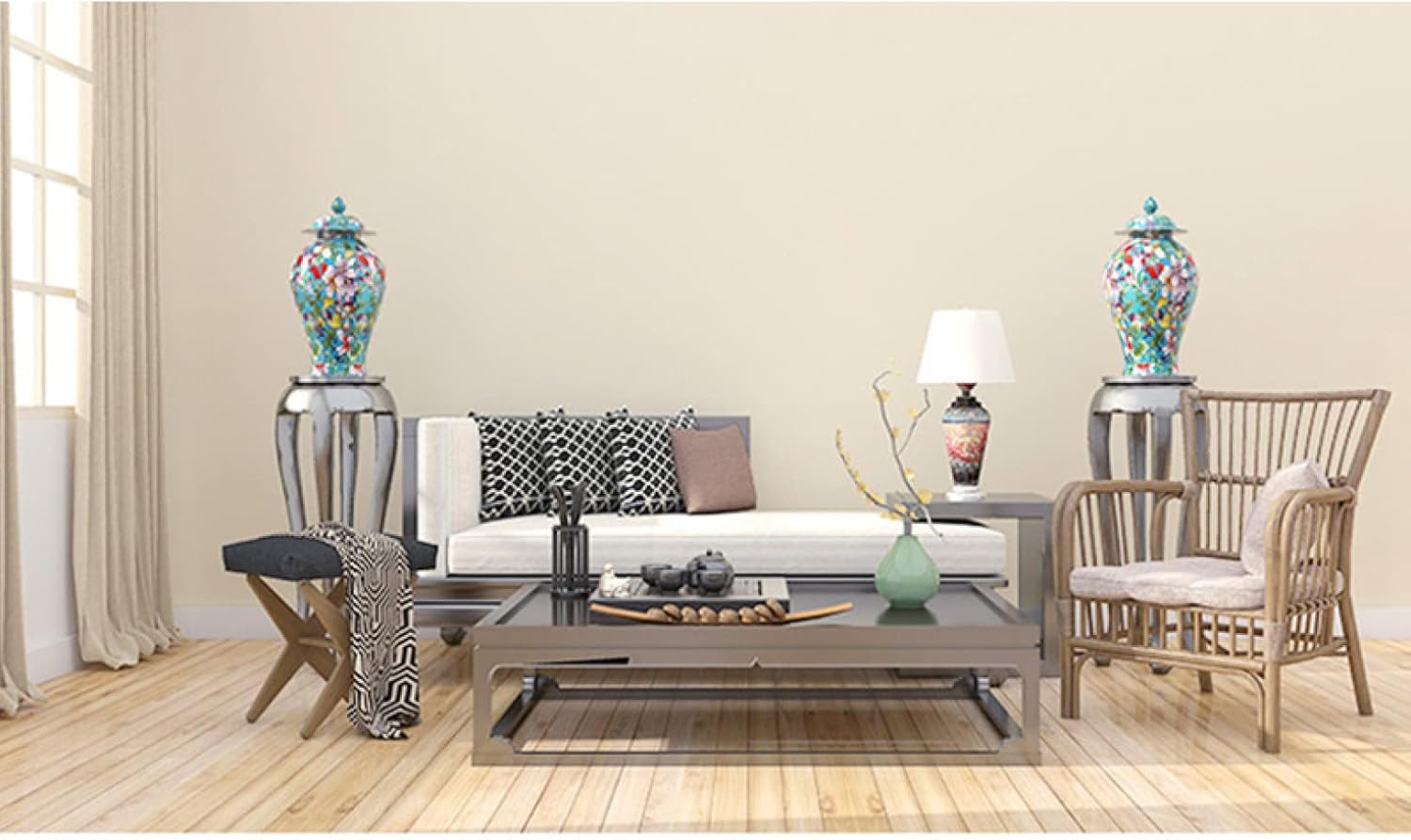 壁紙 シール 無地 厚手 壁紙 はがせる ベージュ ウォールステッカー おしゃれ クロス 防水 リメイクシート 幅広タイプ 40cm*10m マット リビング 子供の部屋 キッチン 40cm*5m 台