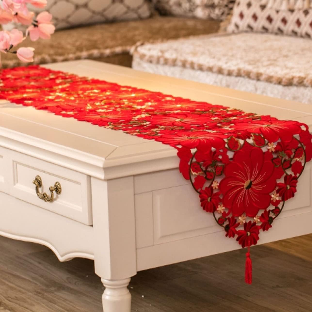 テーブルランナー 結婚式の装飾 テーブルクロス モダン テーブルランナー カラー お食事マット 食卓ラ..