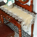 テーブルランナー タッセルなし 北欧 レース テーブルクロス モダン おしゃれ 白 和風 ゴールド テーブルランナー センター クロス 40*120cm 撥水 ...
