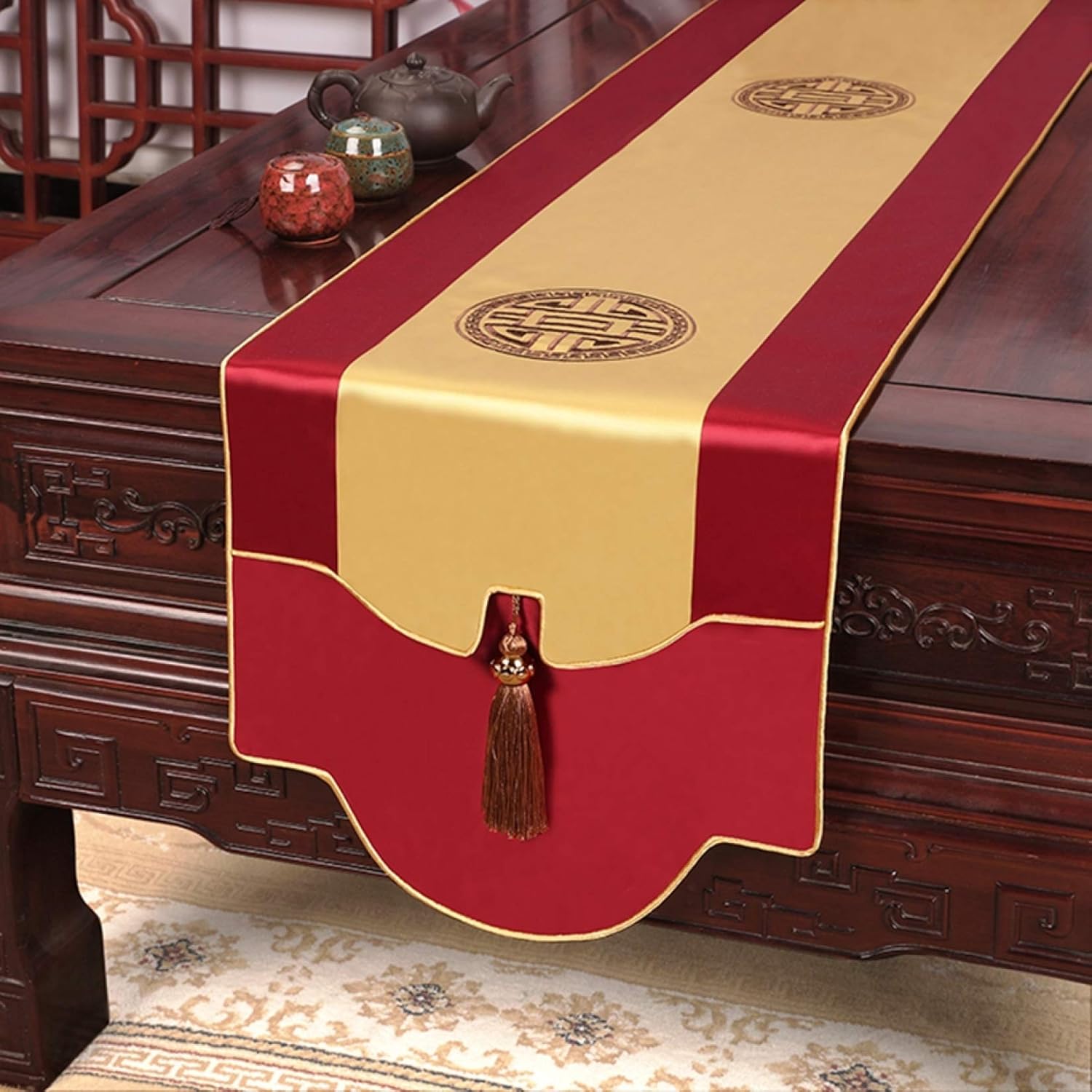 テーブルランナー クリスマス 両面使える 食卓ランナー テーブルクロス 北欧 テーブルセンター タッセ..