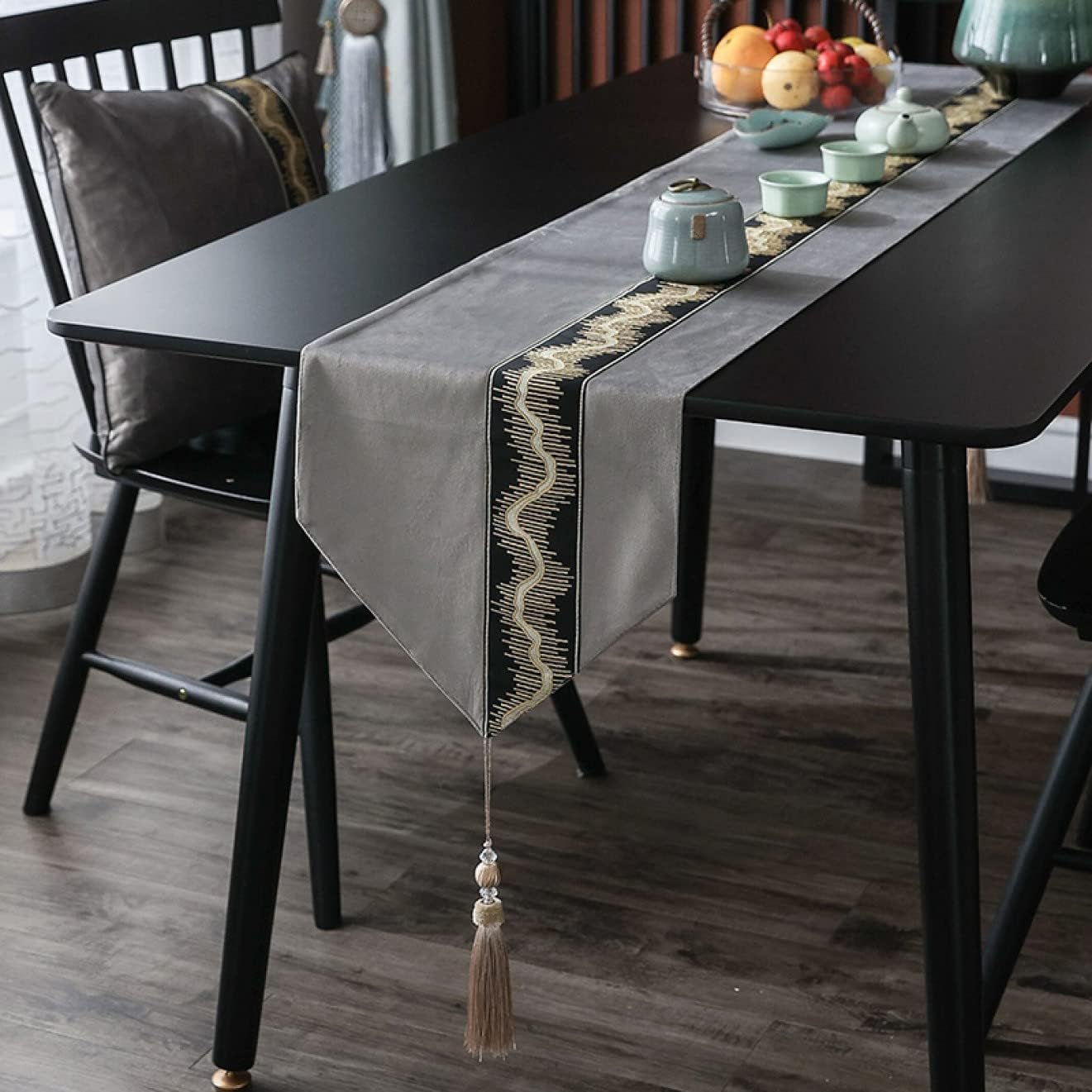 テーブルランナー モダン シンプル インテリア 30*160cm 結婚式 カラー パーティー ホームデコレーショ..