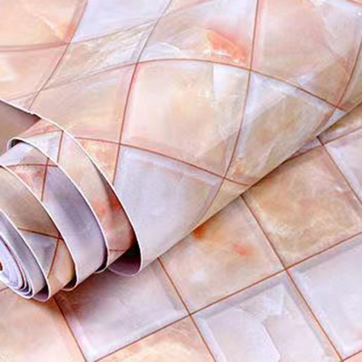 クッションフロア 大理石 60cm*3m 住宅用 リビング トイレ 8大理石 大理石 シート 床 フロア リメイク ..