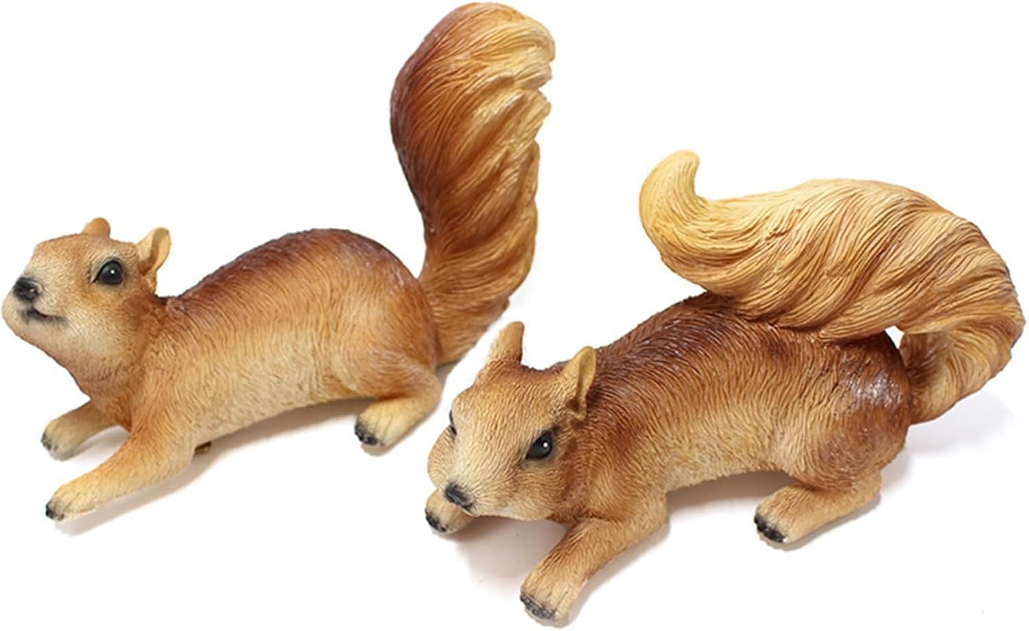 ガーデンオーナメント ガーデニング リス 置き物 小彫像 可愛い 庭 オーナメント 樹脂 防水 屋外 園芸雑貨 庭 飾り 園芸 インテリア アウトドア ベランダ 庭園 屋外用彫像 栗鼠樹掛け 18*8