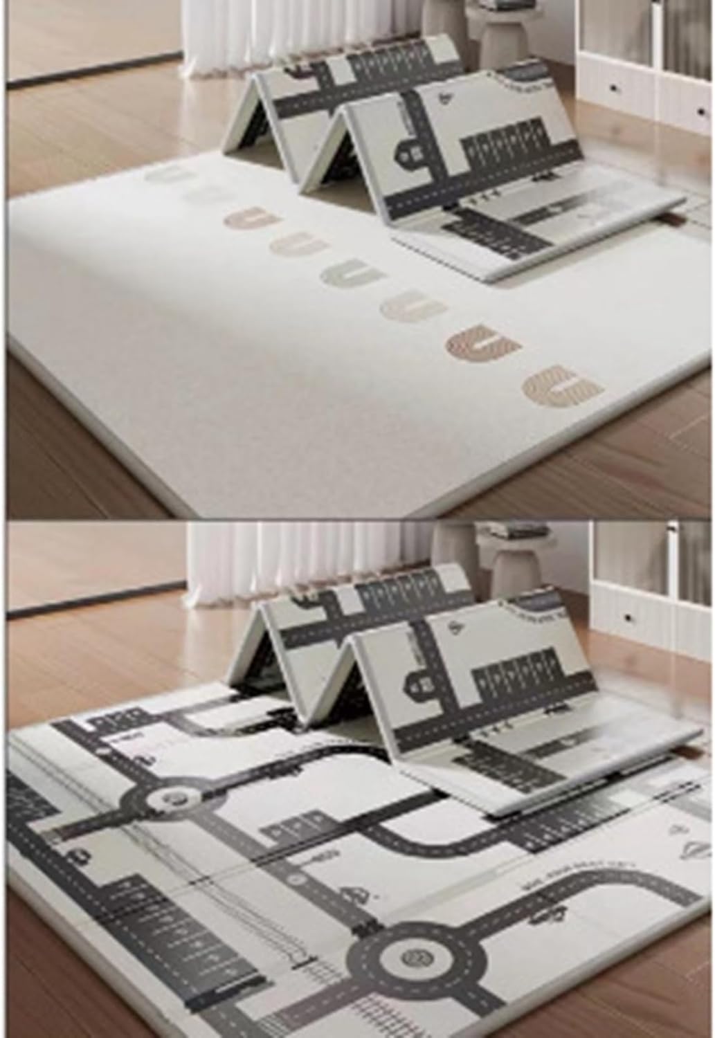 ベビーマット 極厚 赤ちゃん プレイマット 遊びマット 子供ゲームパッド 転倒防止 滑り止め 両面使用 防雨性 知育促進 出産祝い 遊びマット ベビージム 和室 洋室 収納便利 150*180*2.0