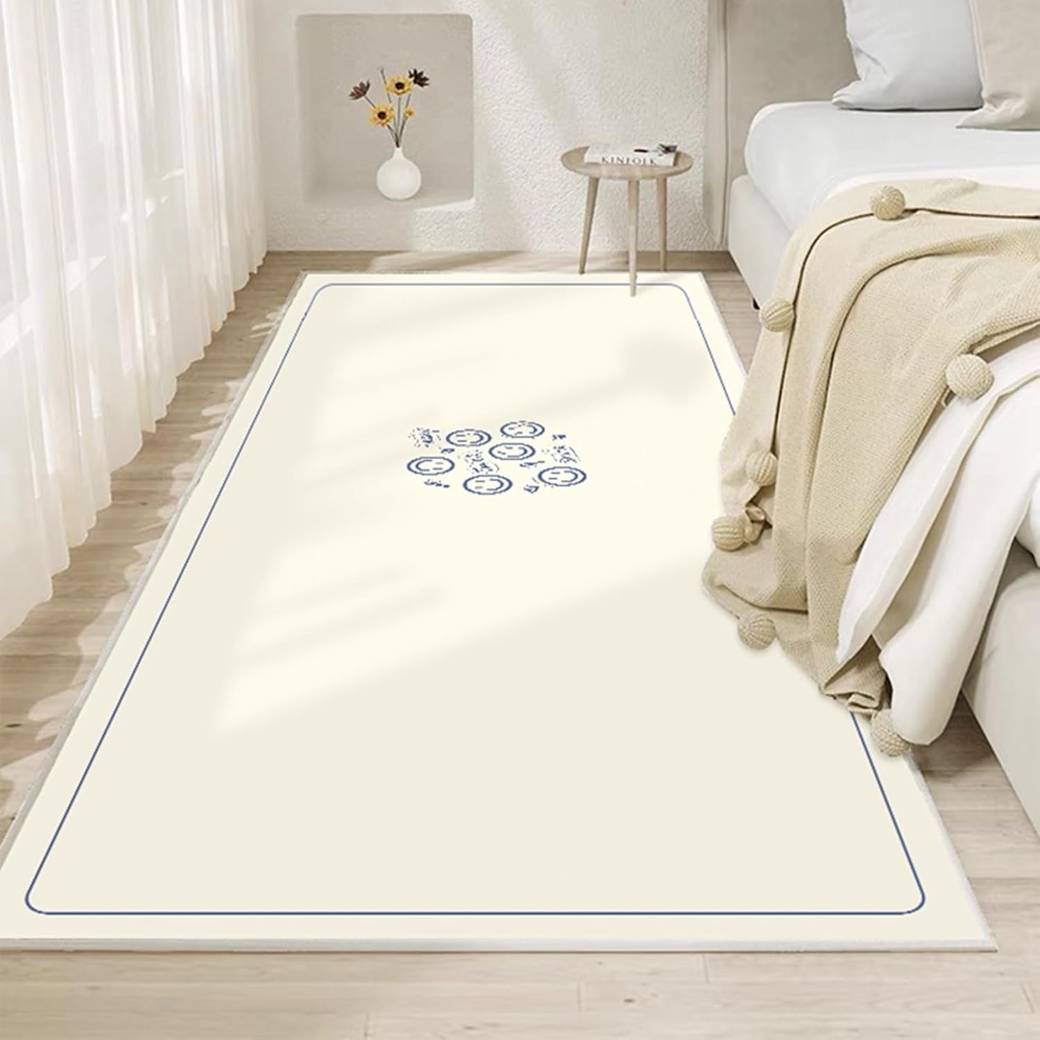 キッズカーペット プレイマット 絨毯 フロアマット 夏用 かわいい ベッドサイド ラグ 長方形 ロング 大判 100x200cm 遮音 転倒防止 防ダニ 防カビ かわいい 遊べる 知育 小学校 新生活