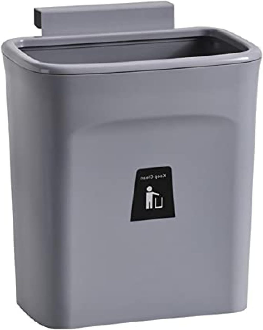 キッチンゴミ箱フタ付き壁掛けゴミ箱ふたつき生ゴミごみ箱蓋つき分別大容量広口取り付け可能ぶら下げ食器棚/バスルーム/ベッドルーム/オフィス/トイレキッチンゴミ箱多機能ごみ箱ぶら下げごみ箱