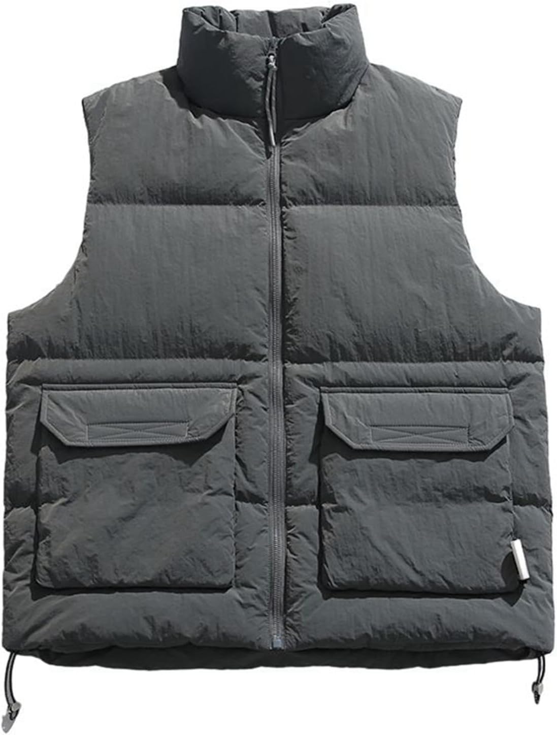 中綿ベスト メンズ ダウンコットンベスト 冬用ベスト カップル ビックポケット あたたかい レトロ 無地..