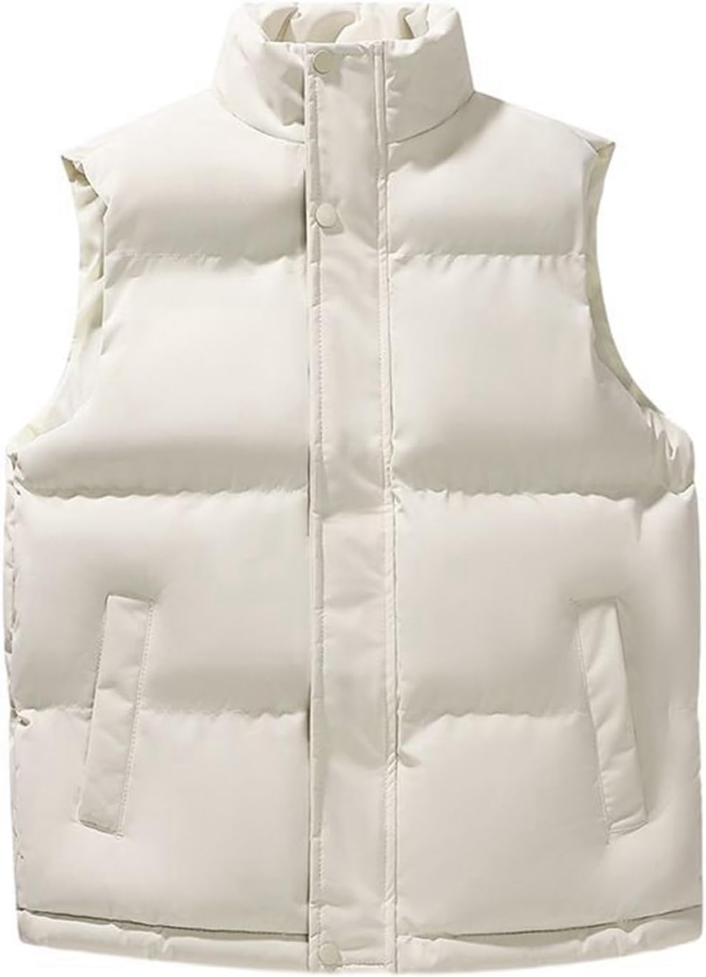 楽天Funny Life 楽天市場店メンズ 中綿ベスト 無袖 チョッキ 重ね着 秋冬 アウター 厚手 防風 保温性 防寒着 あったかベスト 立ち襟 ショート カジュアル 軽量 大きいサイズ アウトドア 釣り ウオーキング