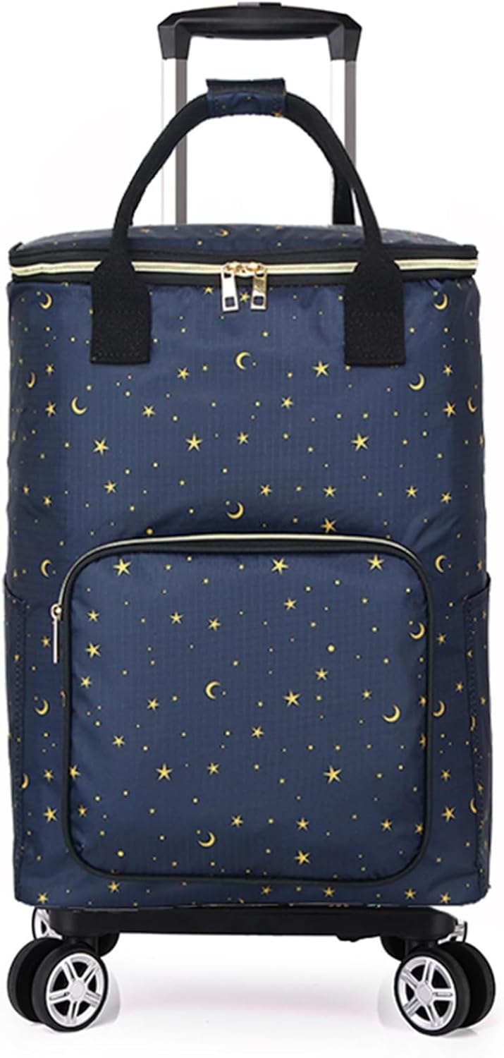 ショッピングキャリー お買い物カート 折り畳み式 大容量 保冷 保温 組立簡単 横押し 4輪/5輪 女性 お..