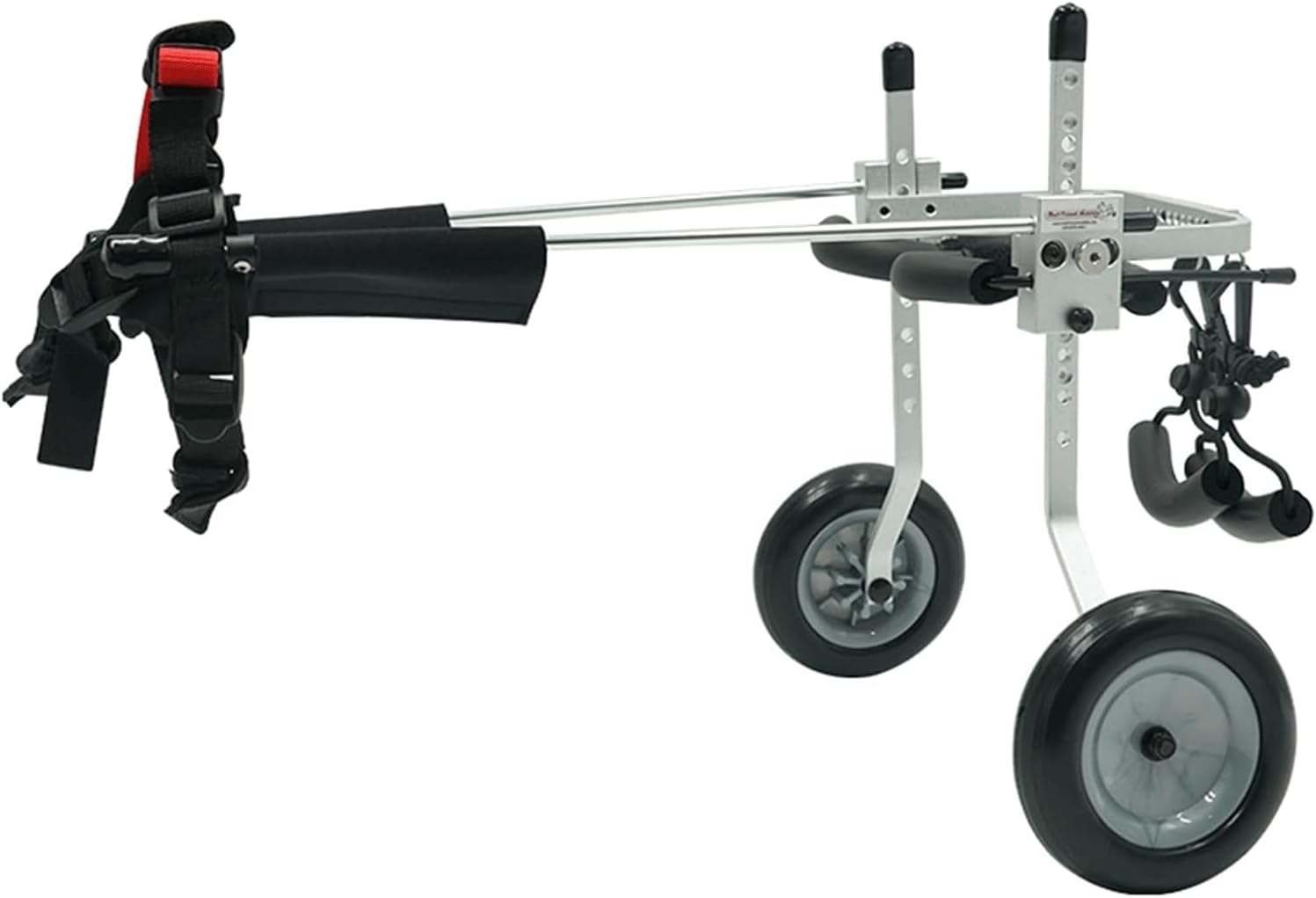 軽量ペット用車椅子 2輪調節可能 犬用車椅子 後脚用車椅子 補助ツール 犬用車 取り付け簡単