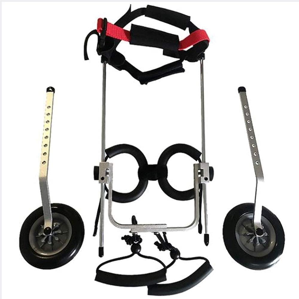 犬用ペット用車椅子、犬用車椅子、後ろ足補助歩行器、リハビリテーション、障害者用 2 輪ペット/犬用カ..