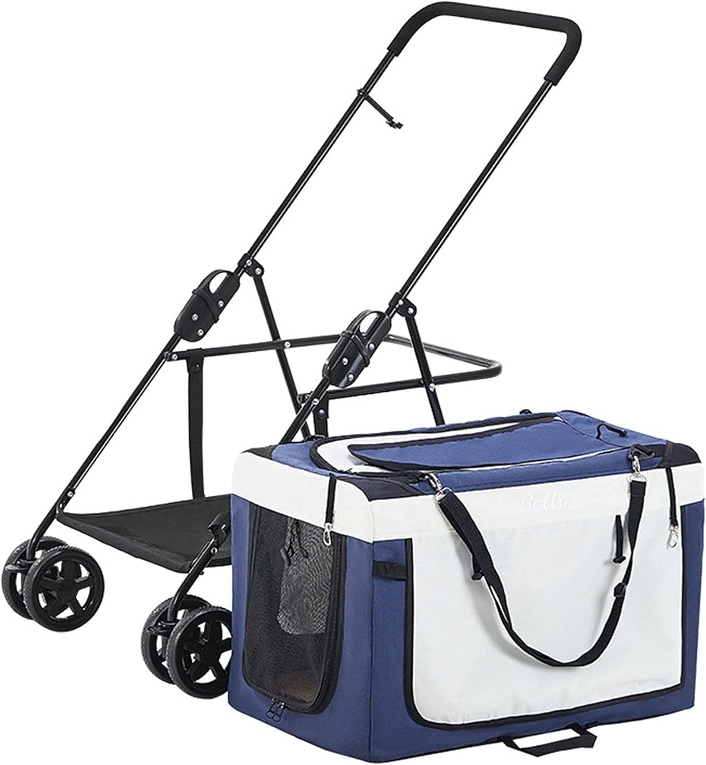 ペットカート 犬用 キャリーカート 犬用ベビーカー ペットバギー 折りたたみ式 犬 カート 猫犬兼用 360..